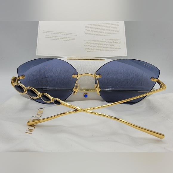 🏆Boucheron BC0132S 002 ‼️Size 63-18-130.Made in Italy 100% authentic - Picture 12 of 16